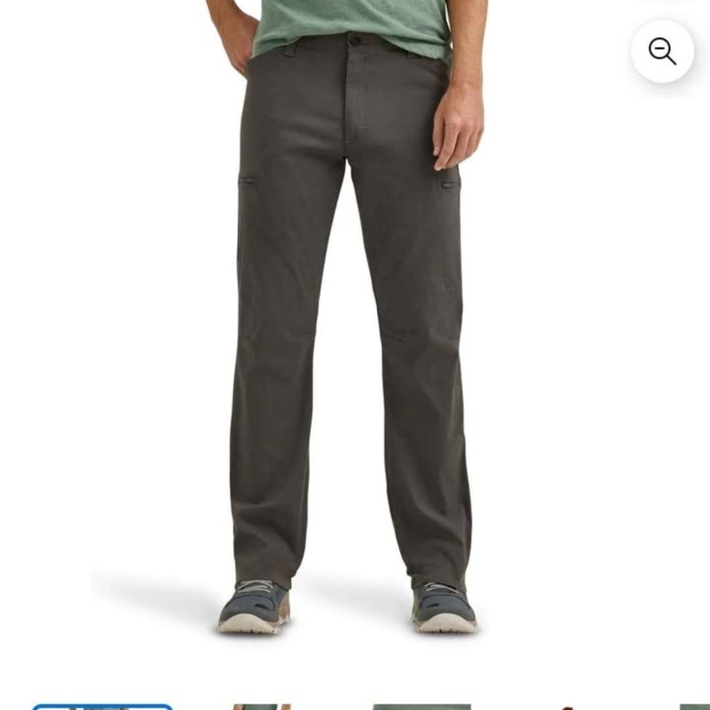Wrangler Men's Dark Gray Cargo Pants